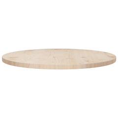 bordplade Ø70x2,5 cm massivt fyrretræ