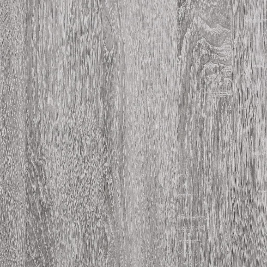 skobænk 82x32x45,5 cm konstrueret træ betongrå