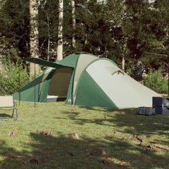 6-personers telt 576x238x193 cm 185T taft grøn