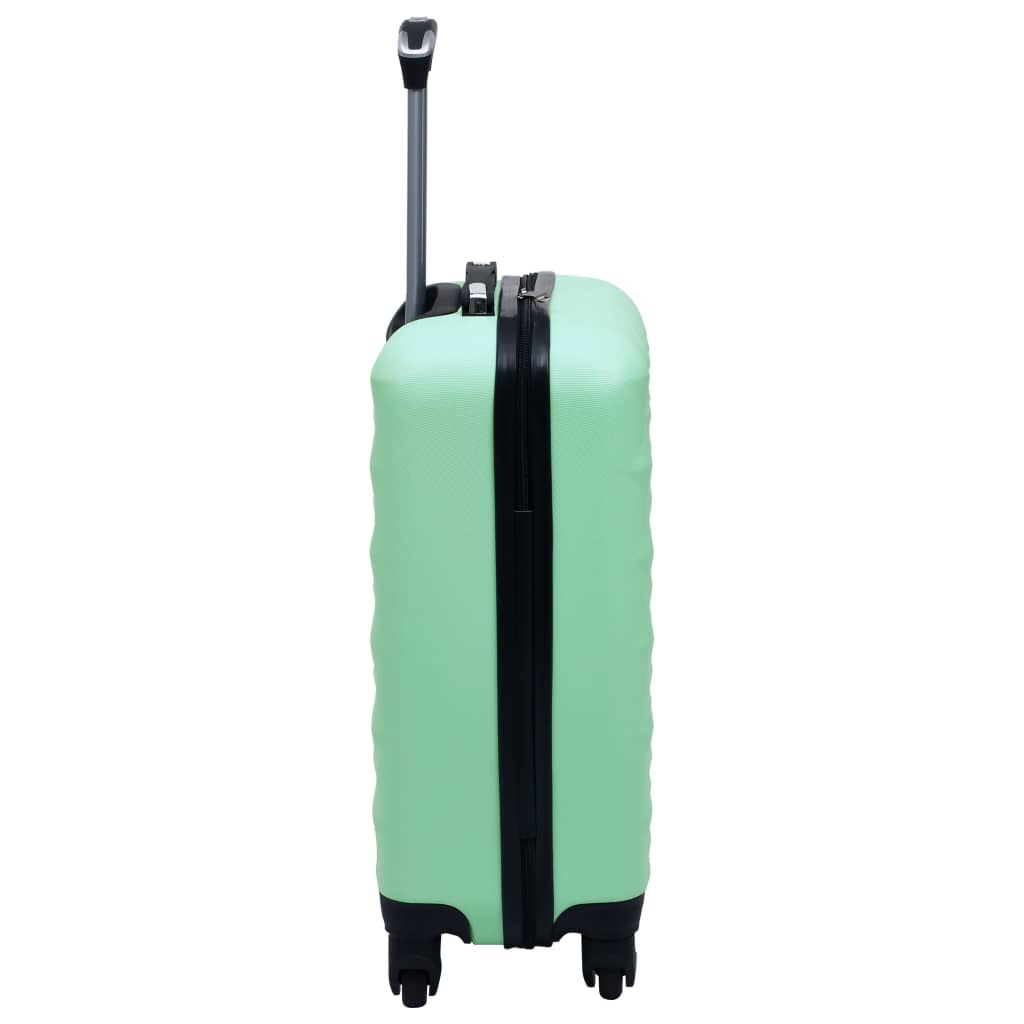 kuffertsæt 2 stk. hardcase ABS mintgrøn