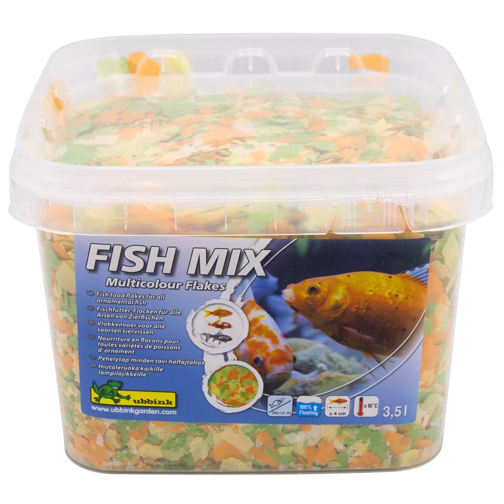 Ubbink fiskefoder Fish Mix Multicolour Flakes 5-20 mm 3,5 l