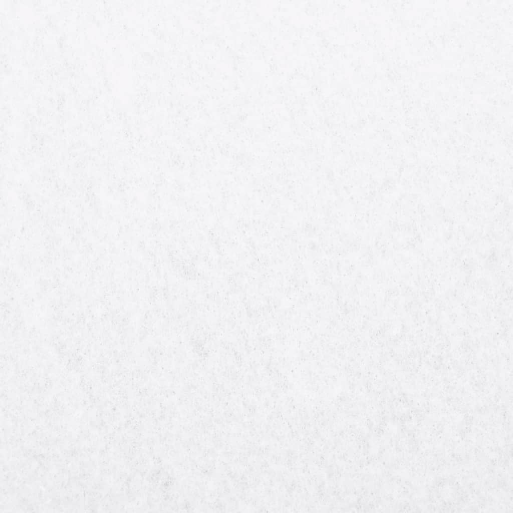 ukrudtsdug 1x10 m polyesterfibre hvid
