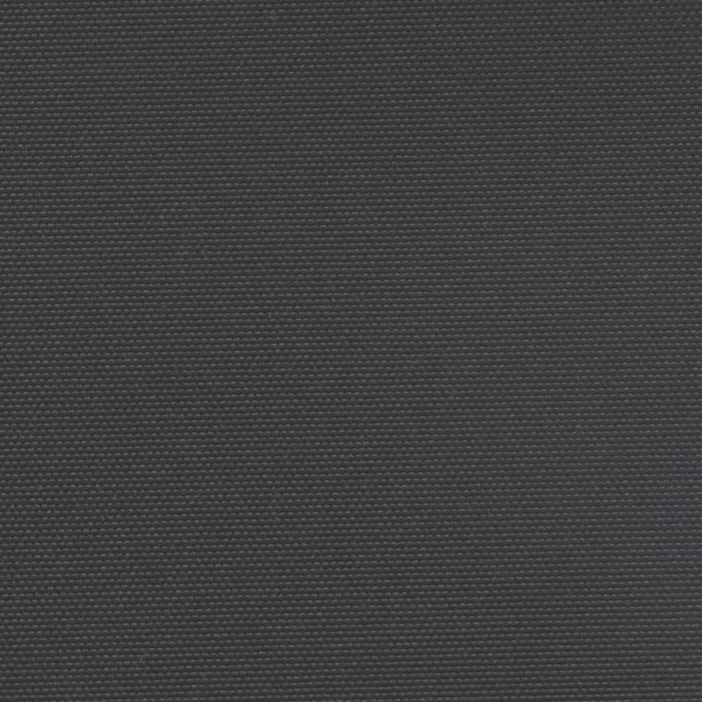 sidemarkise 100x300 cm sammenrullelig sort