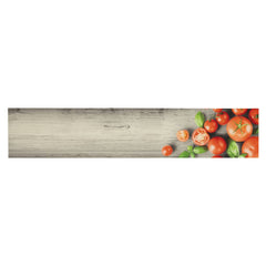 køkkentæppe 60x300 cm tomatdesign vaskbart velour