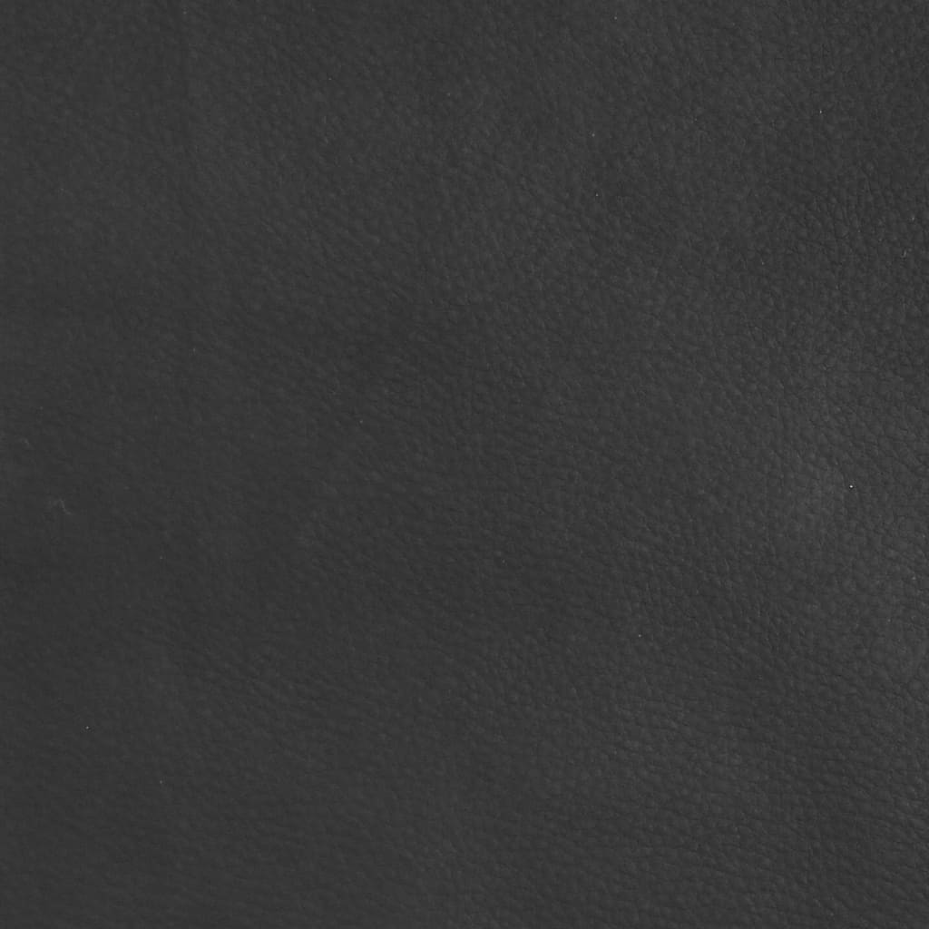 lænestol 61x78x80 cm kunstlæder sort