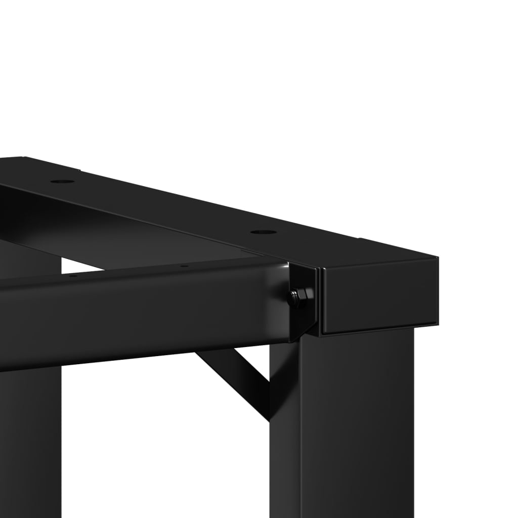 bordben til sofabord 30x30x33 cm O-stel støbejern