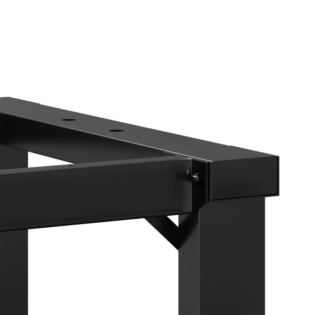 bordben til sofabord 70x30x43 cm O-stel støbejern