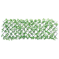 espalier med kunstig vedbend 180x65 cm udvidelig grøn