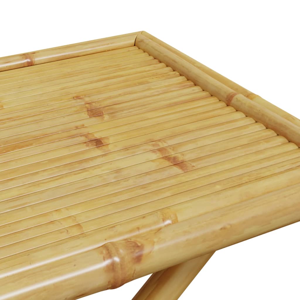 foldbart havebord 110x55x75 cm bambus