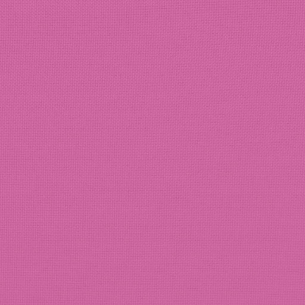 stolehynder m. høj ryg 4 stk. oxfordstof pink