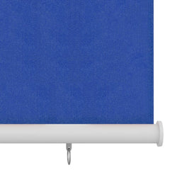 udendørs rullegardin 180x230 cm HDPE blå