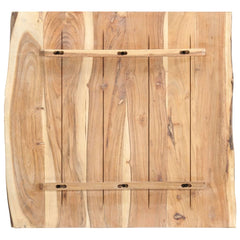 bordplade 58x(50-60)x3,8 cm massivt akacietræ