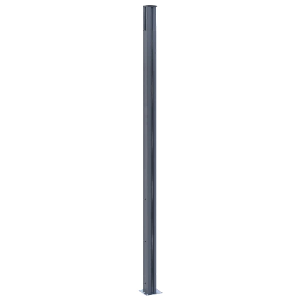 hegnspæle 3 stk. 185 cm aluminium