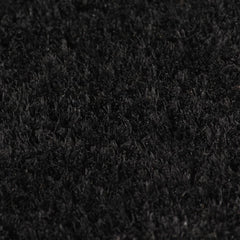 dørmåtter 5 stk. 40x60 cm tuftet coir sort
