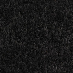 dørmåtter 2 stk. 40x60 cm tuftet coir sort