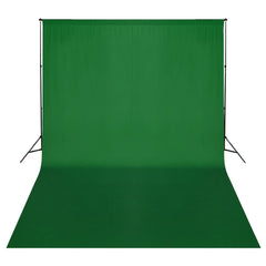 stativsystem til fotobaggrund 500 x 300 cm grøn