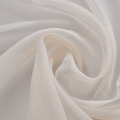 voile-stof 1,45 x 20 m hvid