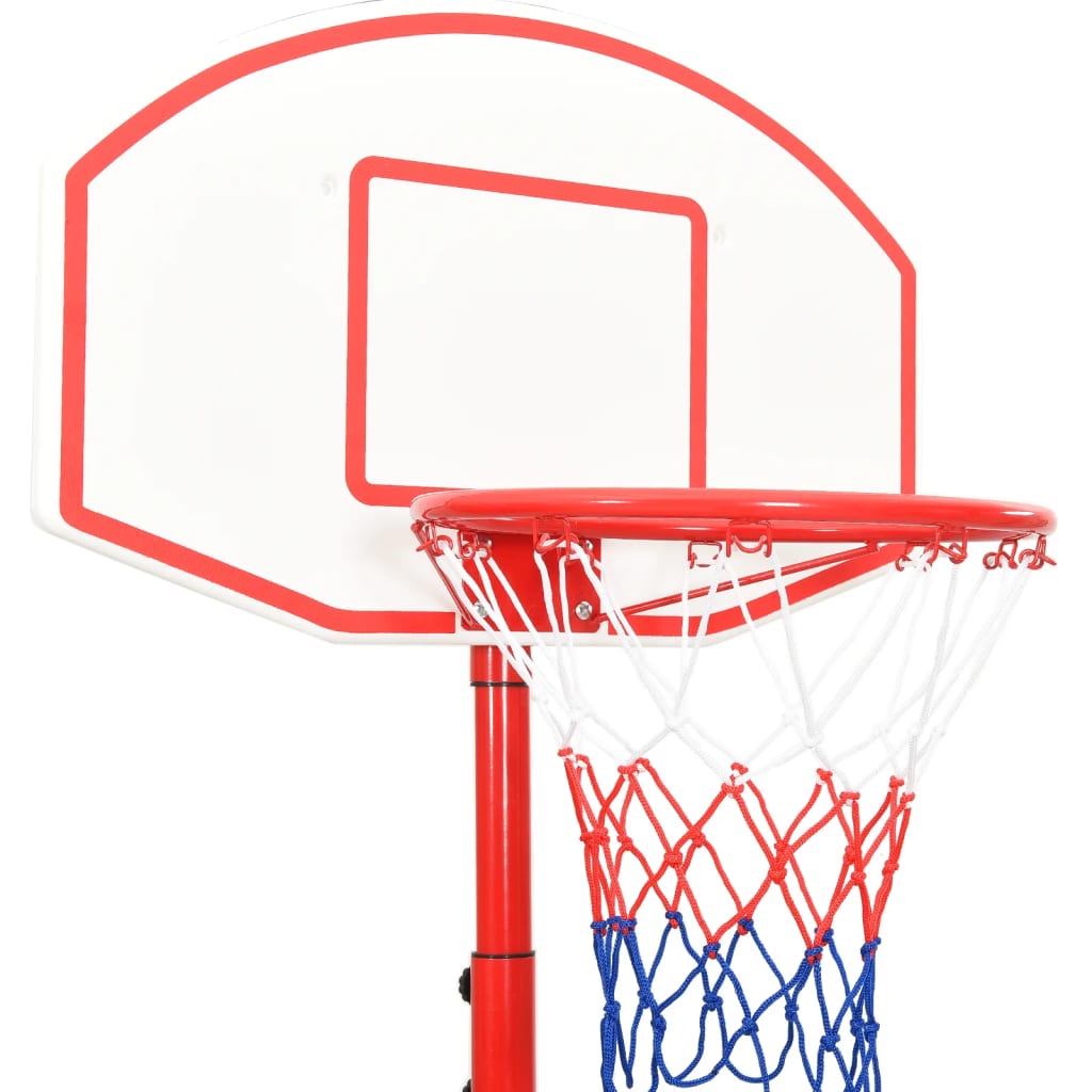 basketballsæt 200-236 cm transportabelt og justerbart
