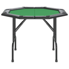 foldbart pokerbordplade 8 pers. 108x108x75 cm grøn