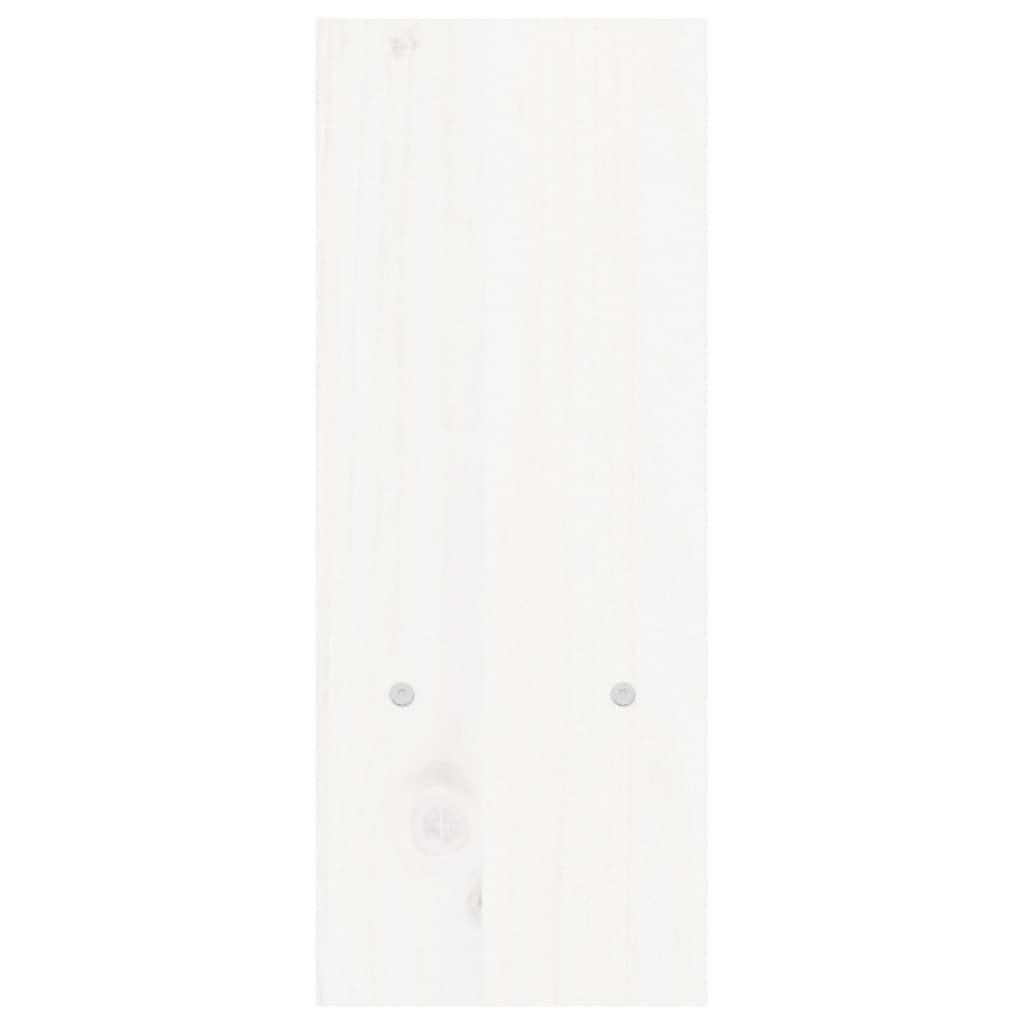 skærmholder (39-72)x17x43 cm massivt fyrretræ hvid