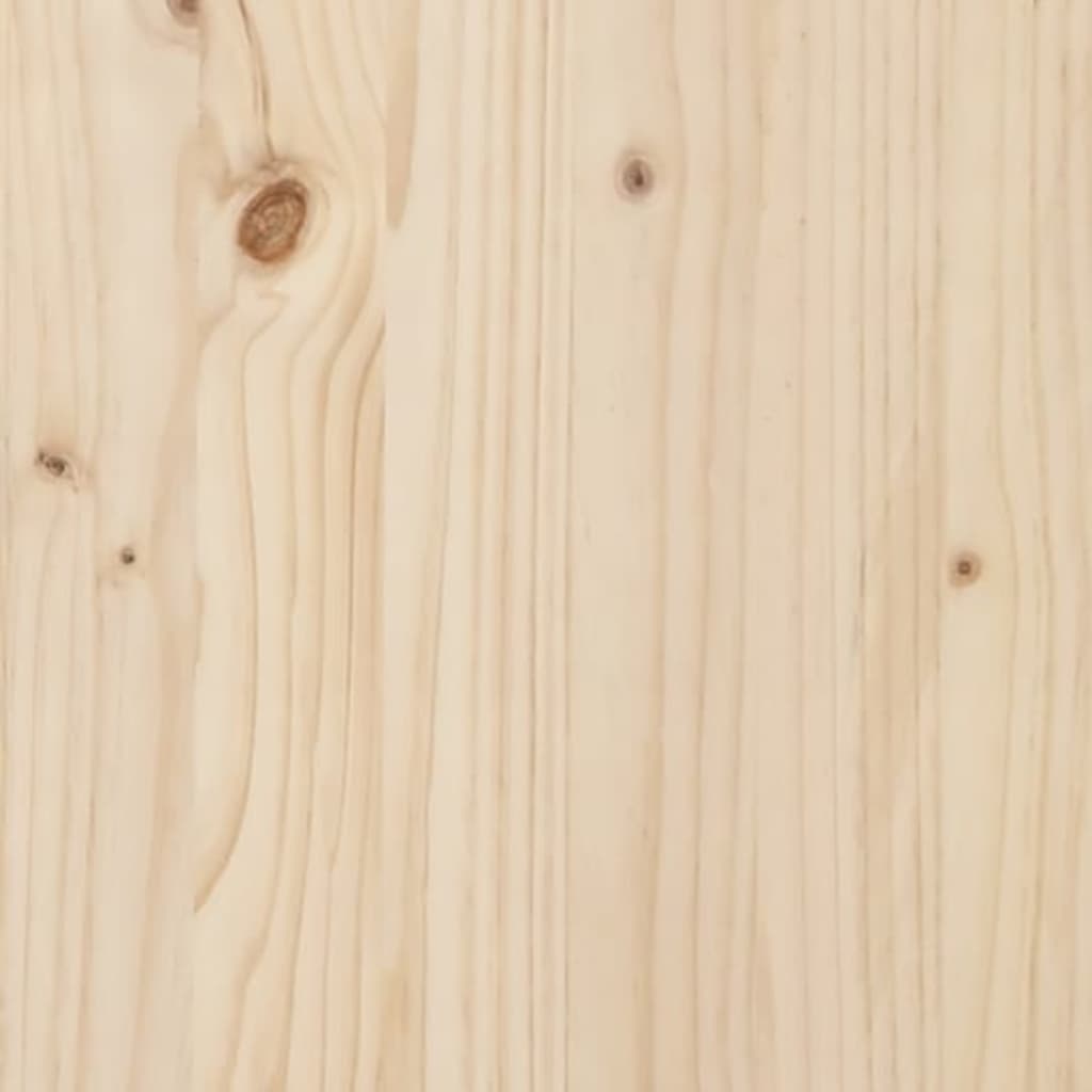 brændestativ 108x64,5x78 cm massivt fyrretræ