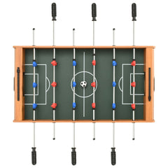 mini-fodboldbord 69 x 37 x 62 cm ahorn