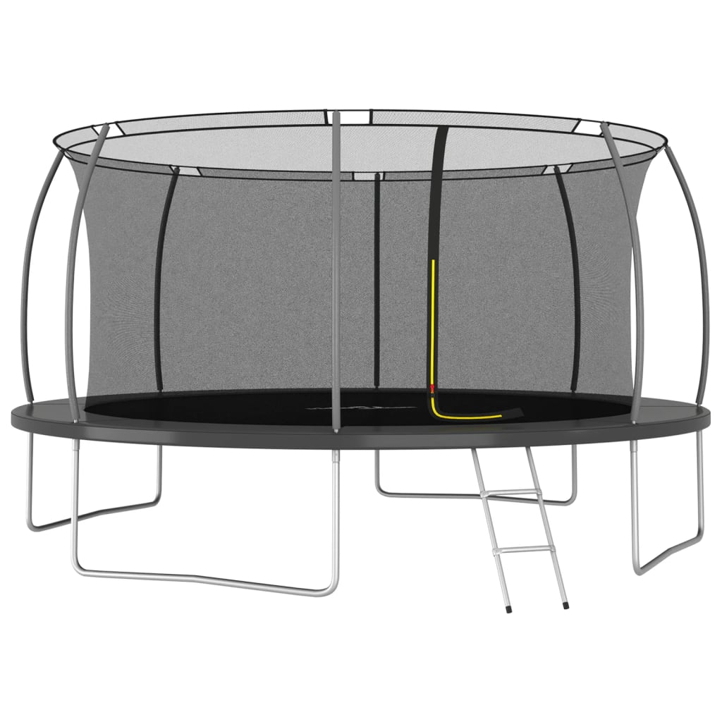 trampolinsæt 488x90 cm 150 kg rund