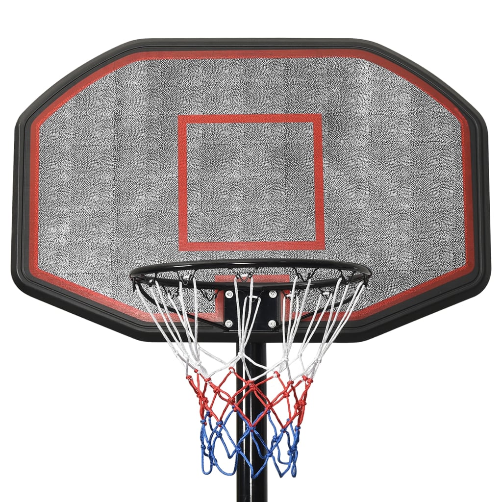 basketballstativ 258-363 cm polyethylen hvid