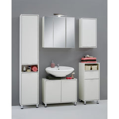 FMD underskab til badeværelset 70x32,9x49,5 cm hvid