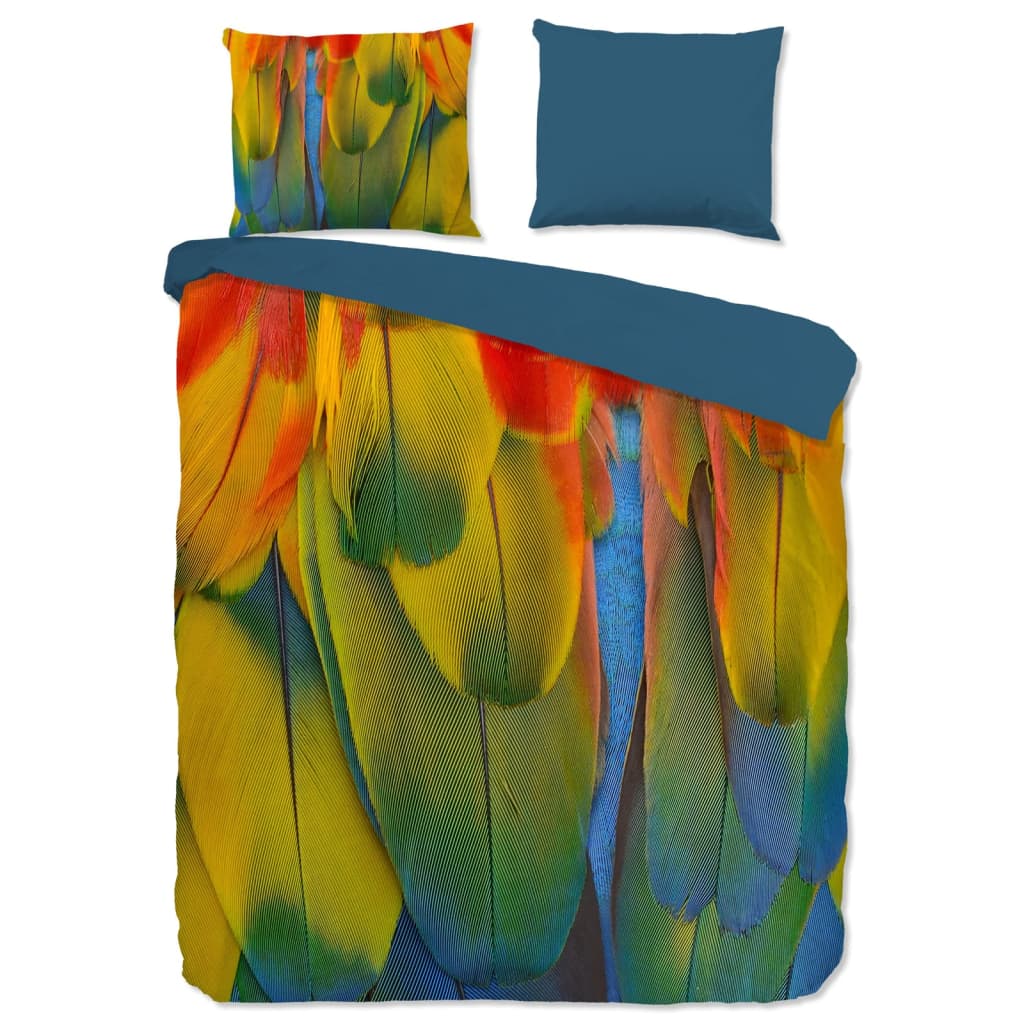 Pure sengetøj "RAINBOW FEATHERS" 140x200/220 cm