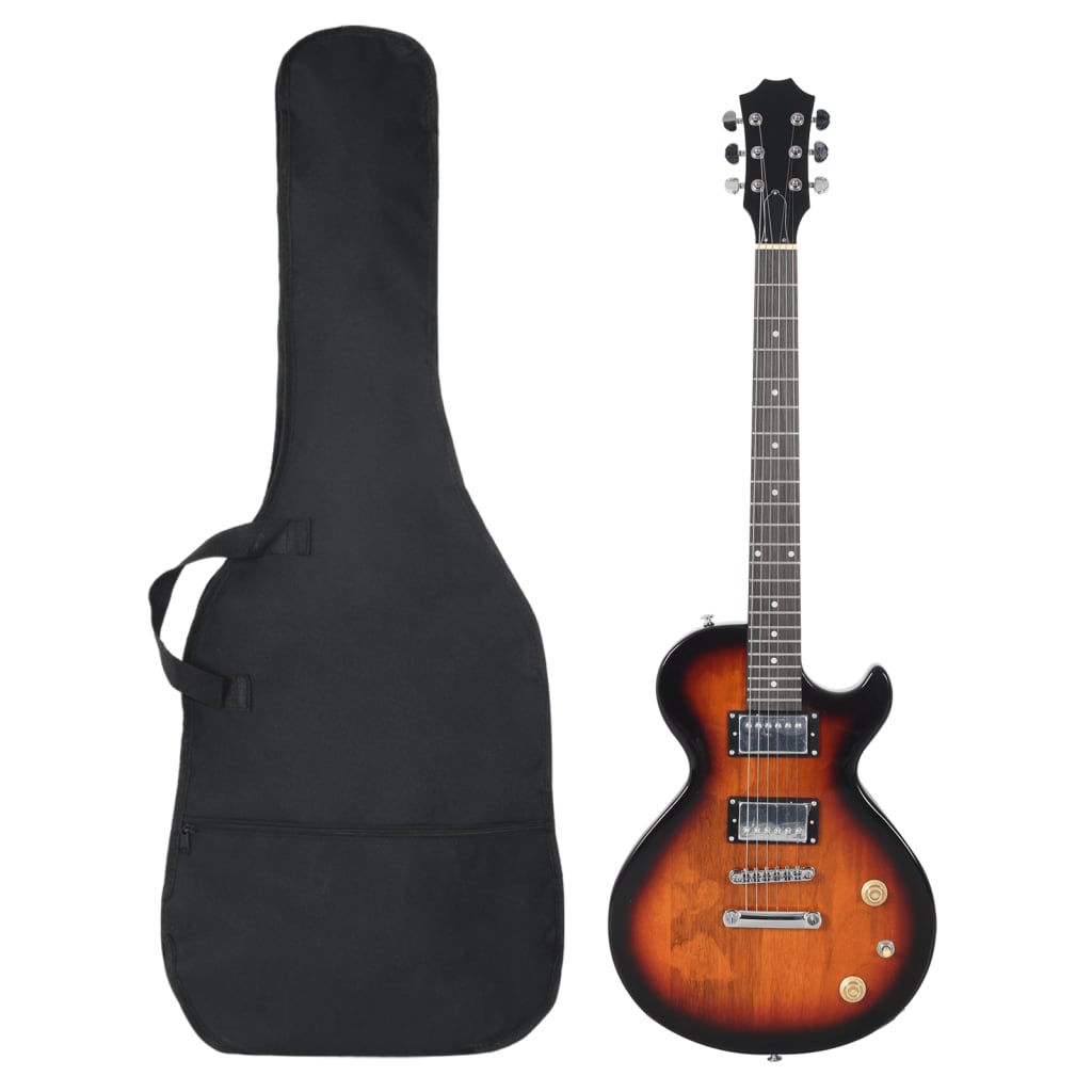 elektrisk guitar til begyndere inkl. taske 4/4 39" sort