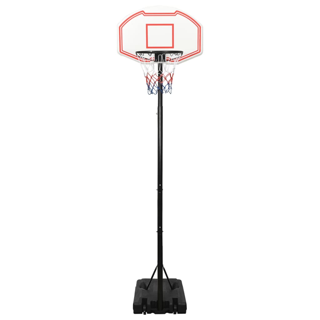 basketballstativ 282-352 cm polyethylen hvid