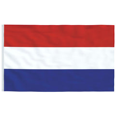Holland flag og flagstang 6,23 m aluminium