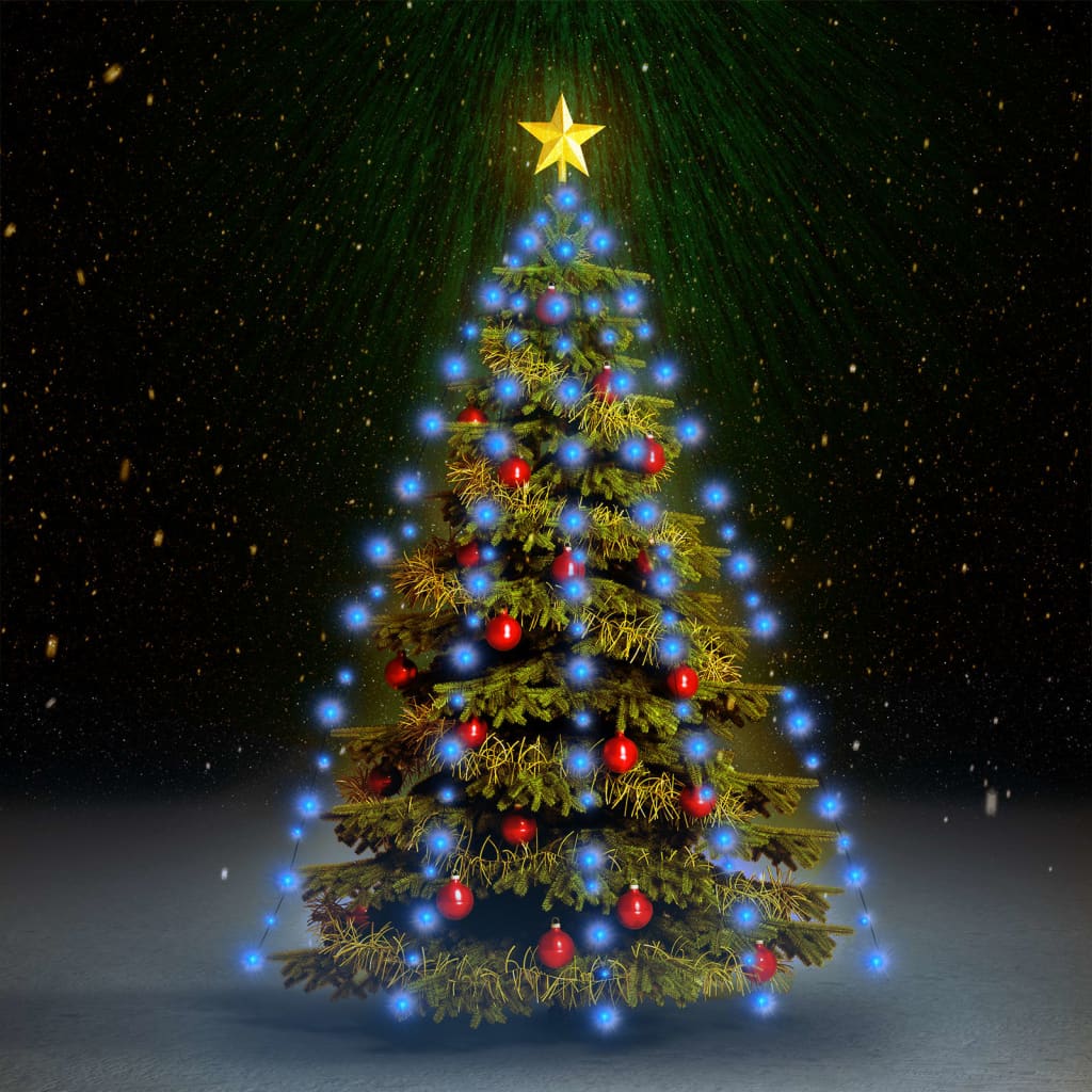lysnet til juletræ 300 lysdioder 300 cm