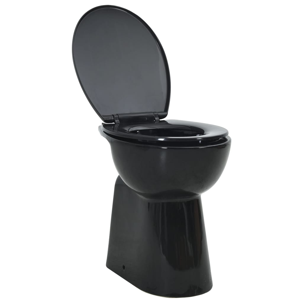 højt toilet uden kant soft close 7 cm højere keramik hvid
