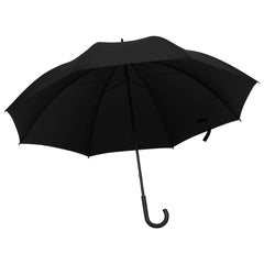paraply 130 cm sort