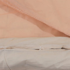 sengetøj 200x200 cm bomuld lyserød