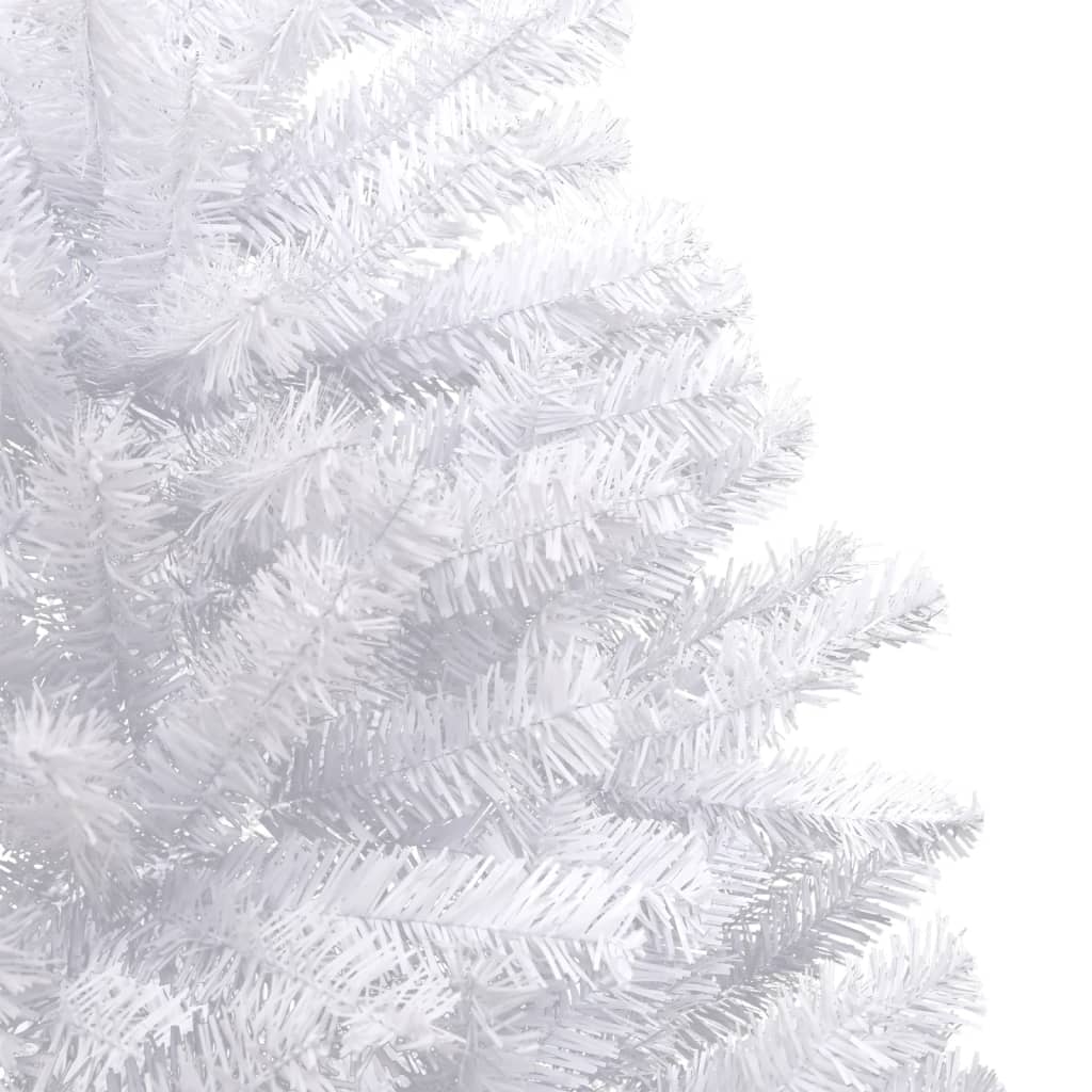 kunstigt juletræ med sne 240 cm hængslet