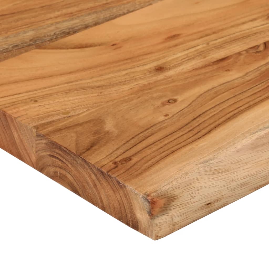 bordplade til badeværelse 140x60x3,8 cm rektangulær akacietræ