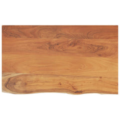 bordplade til badeværelse 100x60x3,8 cm rektangulær akacietræ