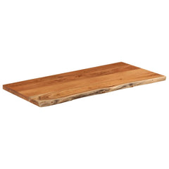 bordplade til badeværelse 120x60x2,5 cm rektangulær akacietræ