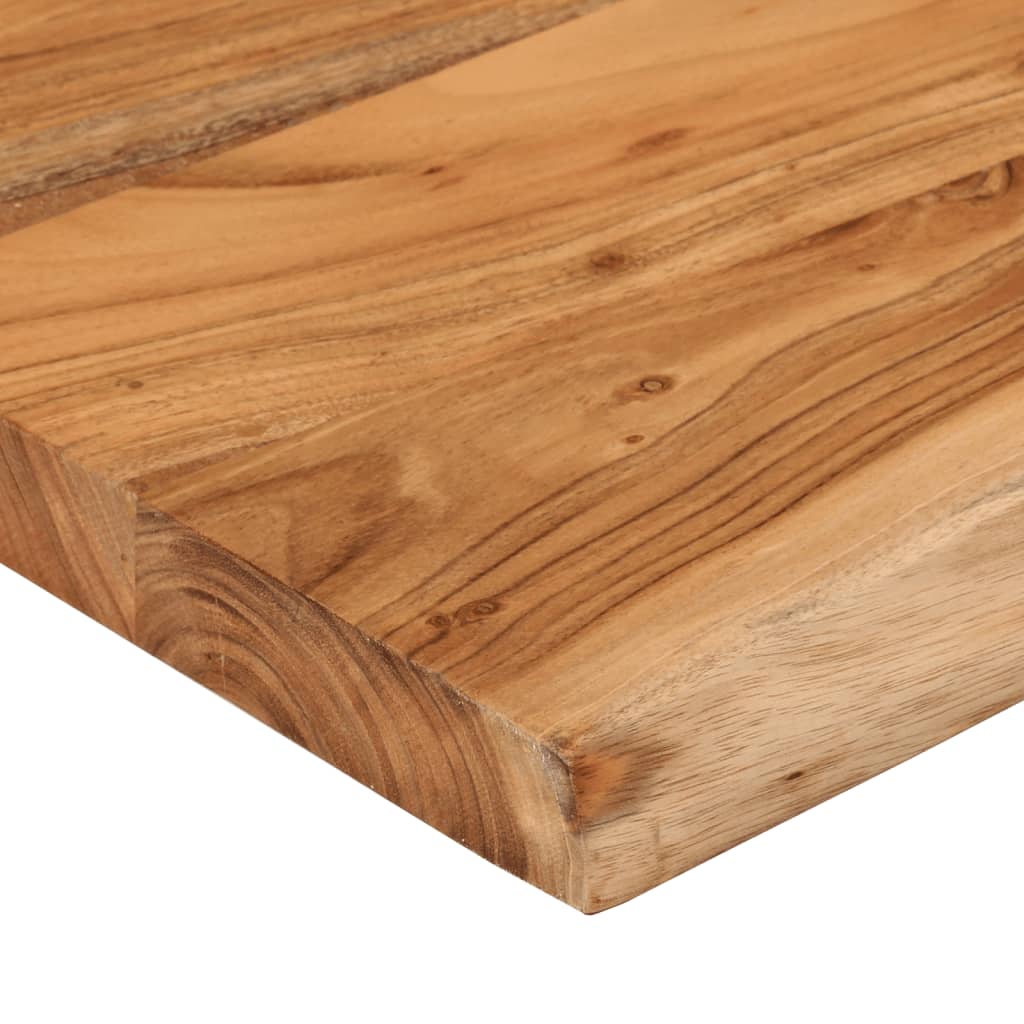 bordplade til badeværelse 140x60x2,5 cm rektangulær akacietræ