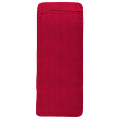 strandhåndklæder 2 stk. 75x200 cm 400 GSM stof bordeauxrød