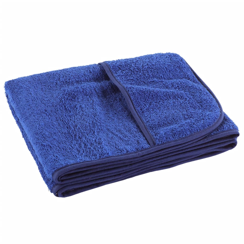 strandhåndklæder 2 stk. 75x200 cm 400 GSM stof kongeblå