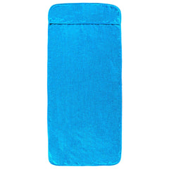 strandhåndklæder 2 stk. 60x135 cm 400 GSM stof turkis