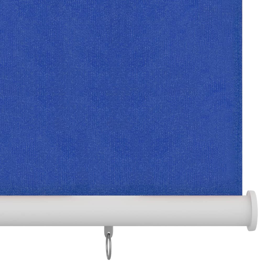 udendørs rullegardin 60x140 cm HDPE blå