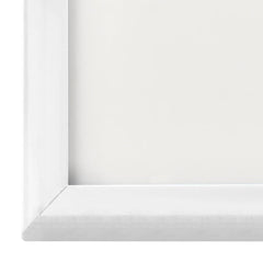 billedrammer 3 stk. til væg eller bord 21x29,7 cm MDF hvid