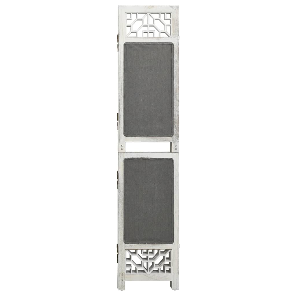 3-panels rumdeler 105x165 cm stof grå
