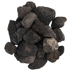 vulkanske sten 25 kg 5-8 cm sort