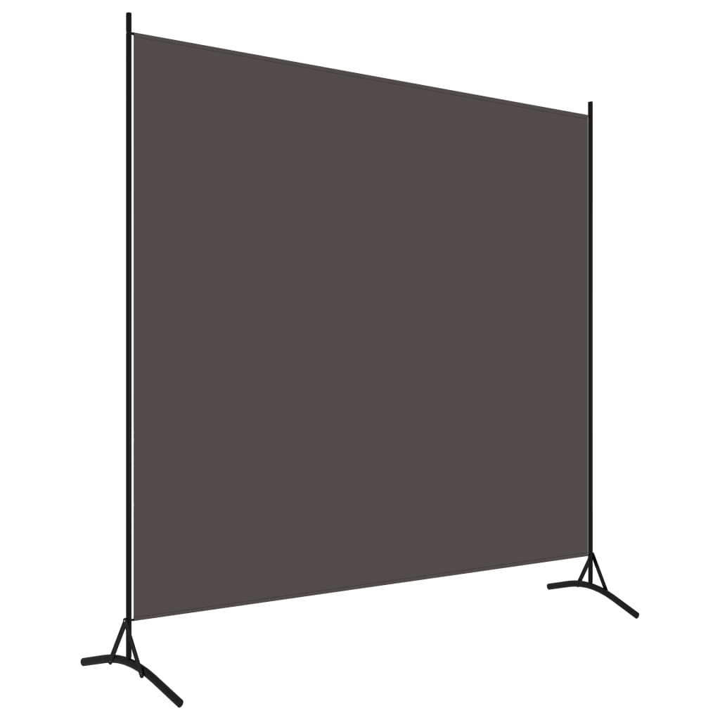 1-panels rumdeler 175x180 cm antracitgrå